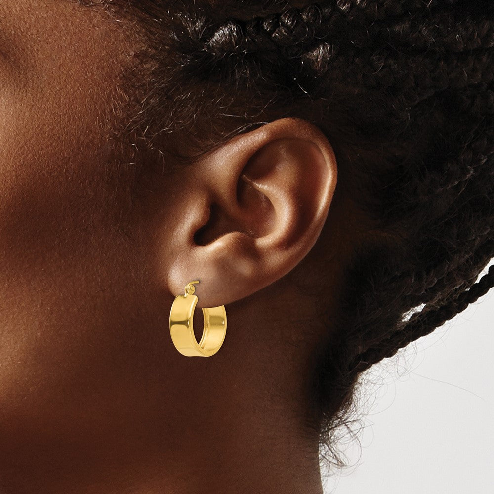 10k Small Hoop Earrings
