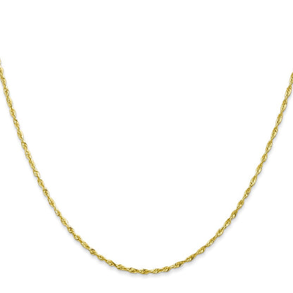 10k 1.5mm Ultra D/C Lightweight Rope Chain