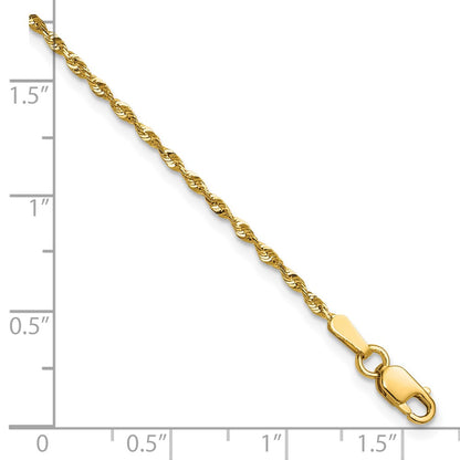 10k 1.5mm Ultra D/C Lightweight Rope Chain
