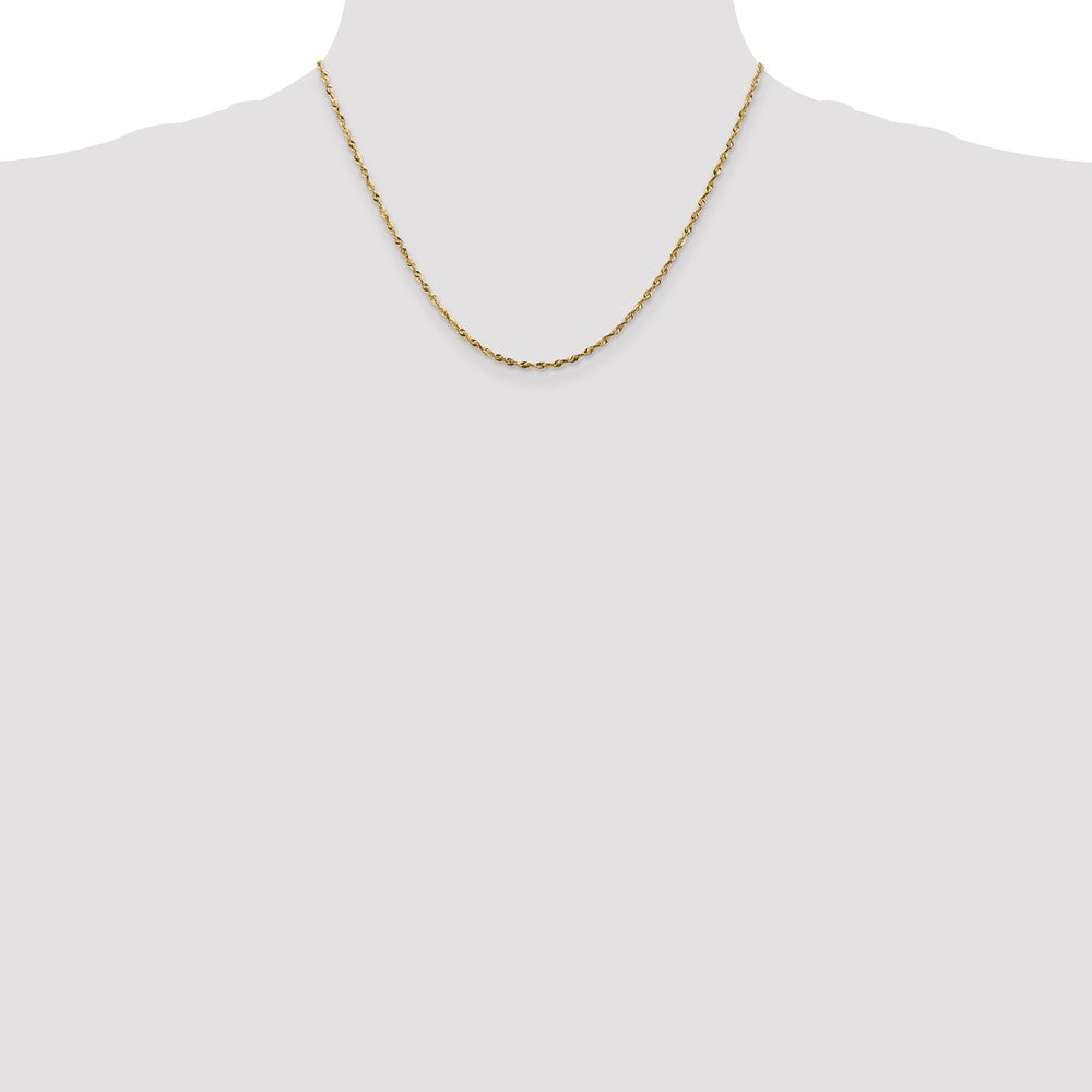 10k 1.8mm Extra-Light D/C Rope Chain
