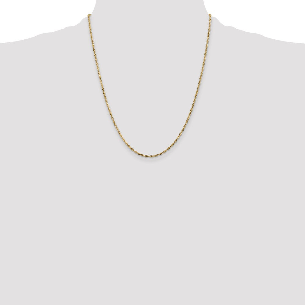 10k 1.8mm Extra-Light D/C Rope Chain