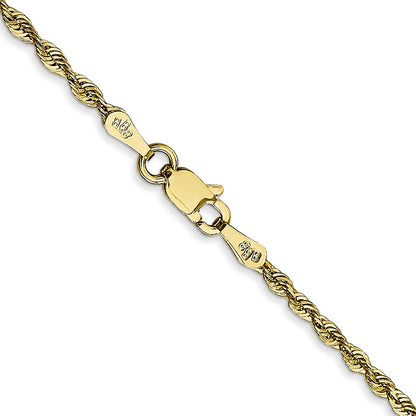 10k 2.0mm Ultra D/C Lightweight Rope Chain