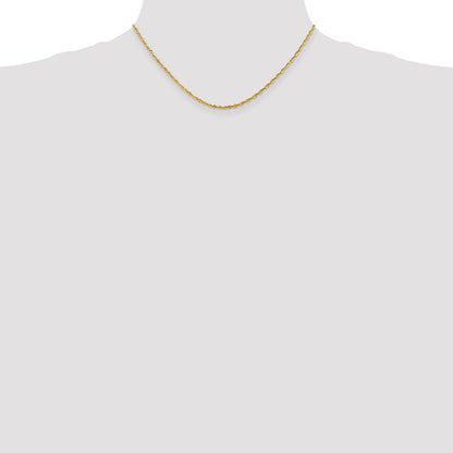 10k 2.0mm Ultra D/C Lightweight Rope Chain