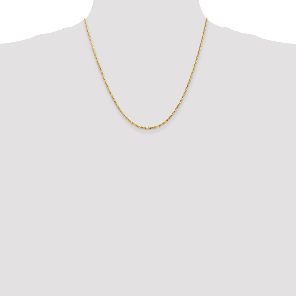 10k 2.0mm Ultra D/C Lightweight Rope Chain
