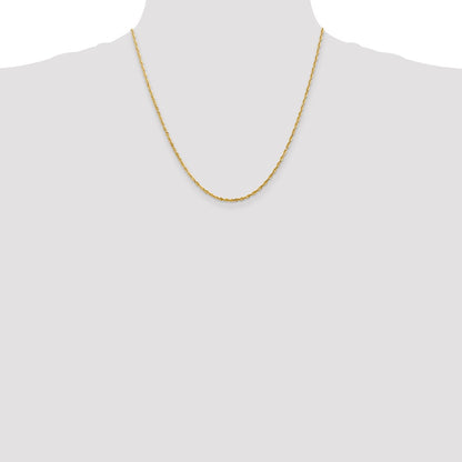 10k 2.0mm Ultra D/C Lightweight Rope Chain