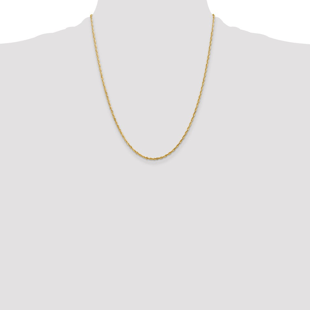 10k 2.0mm Ultra D/C Lightweight Rope Chain