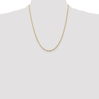 10k 2.0mm Ultra D/C Lightweight Rope Chain