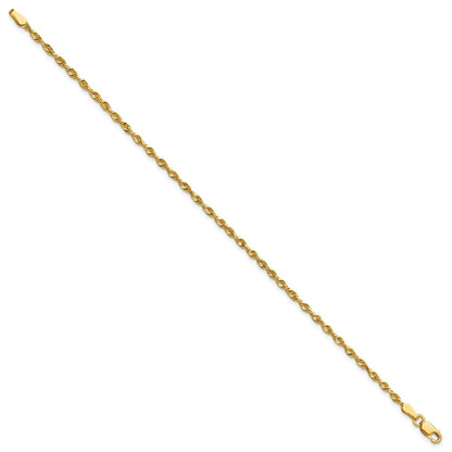 10k 2.25mm Ultra D/C Lightweight Rope Chain