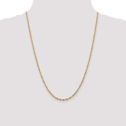 10k 2.5mm Ultra D/C Lightweight Rope Chain