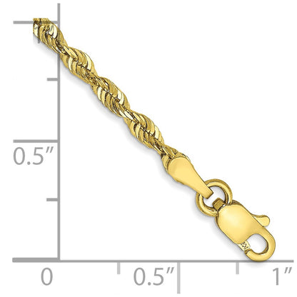 10k 2.5mm Ultra D/C Lightweight Rope Chain