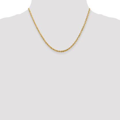 10k 2.75mm Ultra D/C Lightweight Rope Chain