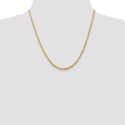 10k 2.75mm Ultra D/C Lightweight Rope Chain