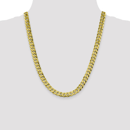 10k 8.25mm Flat Beveled Curb Chain