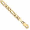 10K 4.75mm Flat Figaro Chain