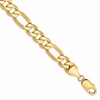 10K 8.75mm Flat Figaro Chain