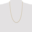 10k 2mm Regular Rope Chain