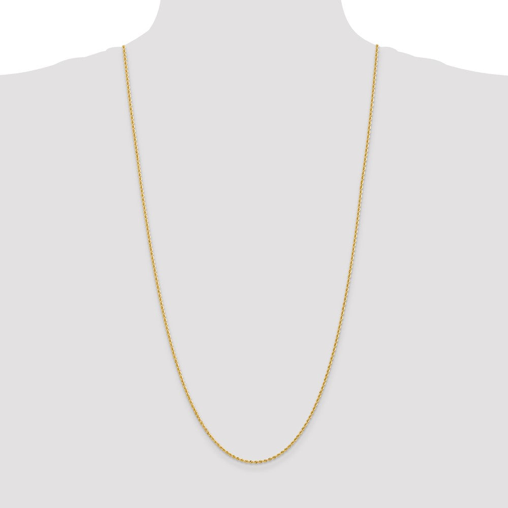 10k 2.0mm Solid Rope Chain