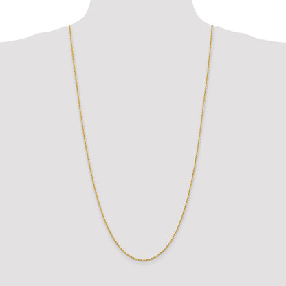 10k 2.0mm Solid Rope Chain