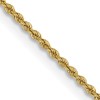 10k 2.0mm Solid Rope Chain