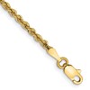 10k 2.25mm Solid Rope Chain