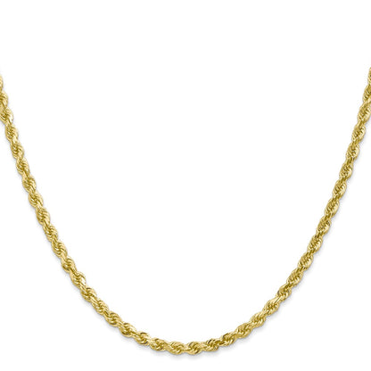 10k 3.0mm Diamond-cut Rope Chain