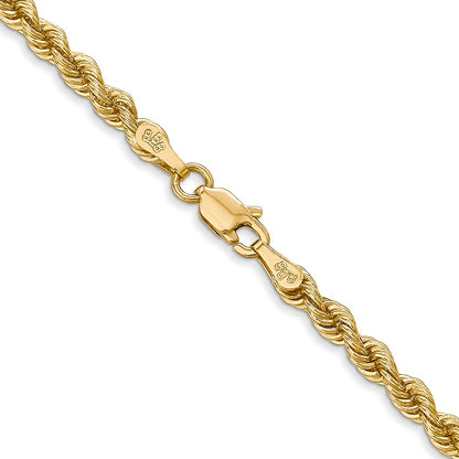 10k 3.0mm Solid Rope Chain
