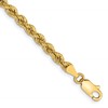 10k 3.65mm Solid Rope Chain