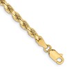 10k 3.75mm Diamond-cut Rope Chain