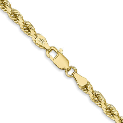 10k 4.0mm Diamond-cut Rope Chain
