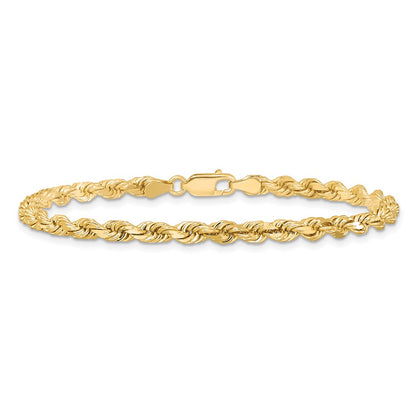 10k 4.0mm Diamond-cut Rope Chain
