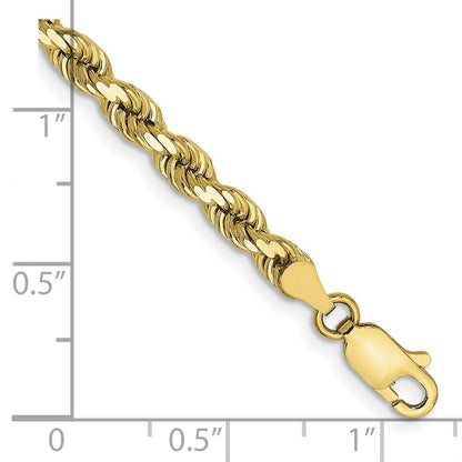 10k 4.0mm Diamond-cut Rope Chain