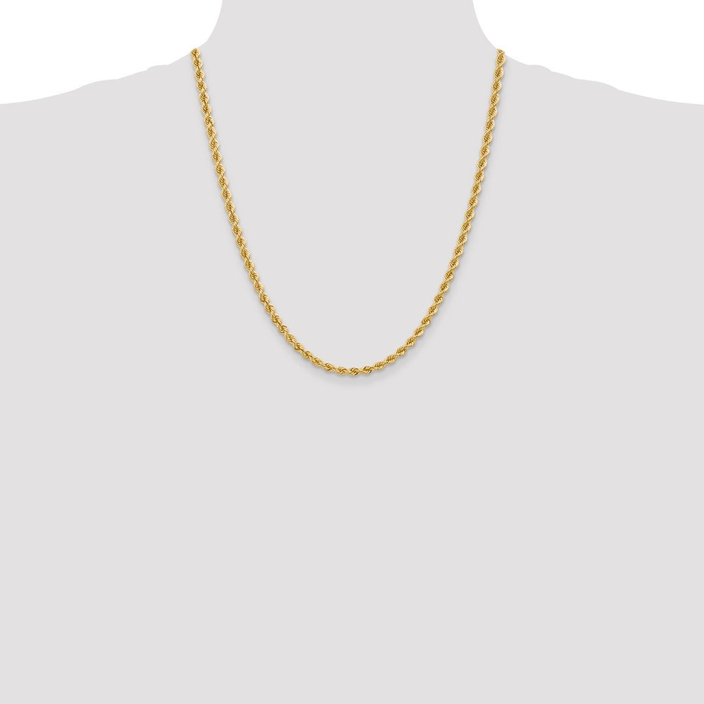 10k 4.0mm Solid Rope Chain
