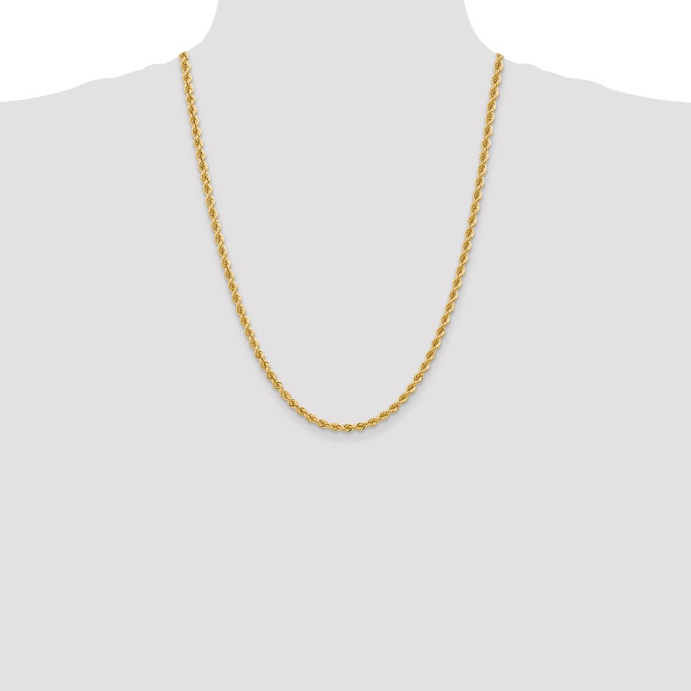 10k 4.0mm Solid Rope Chain