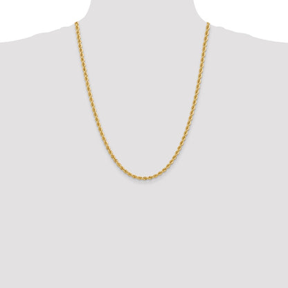 10k 4.0mm Solid Rope Chain
