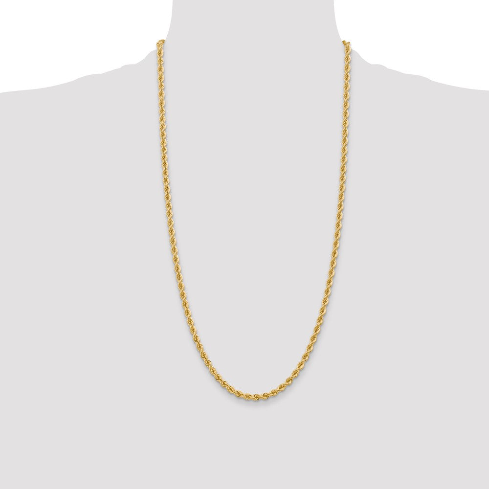 10k 4.0mm Solid Rope Chain