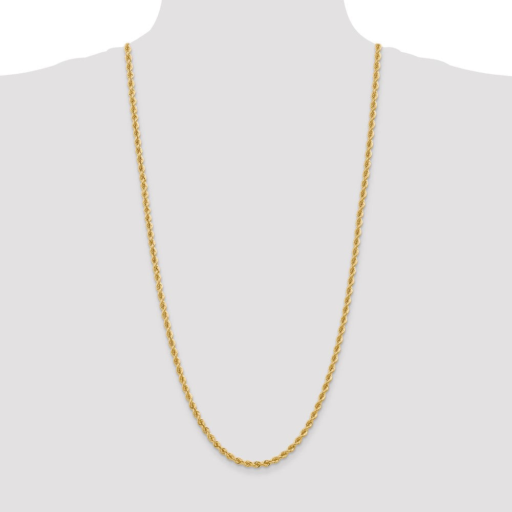 10k 4.0mm Solid Rope Chain