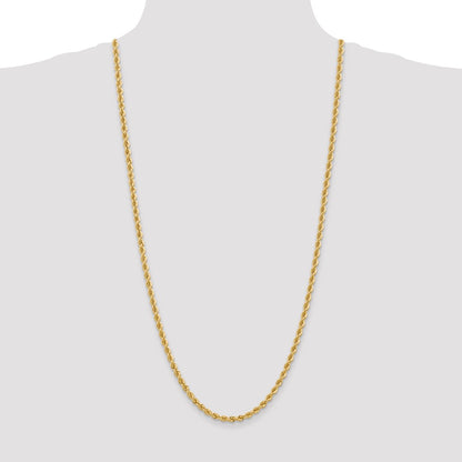 10k 4.0mm Solid Rope Chain