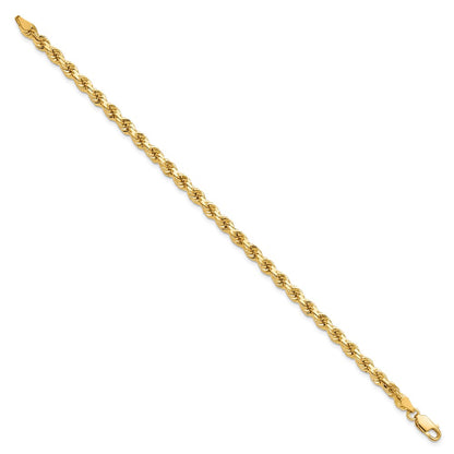 10k 4.25mm Diamond-cut Rope Chain