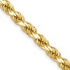 10k 4.5mm Diamond-cut Rope Chain