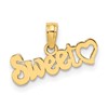 10k SWEET Heart Charm