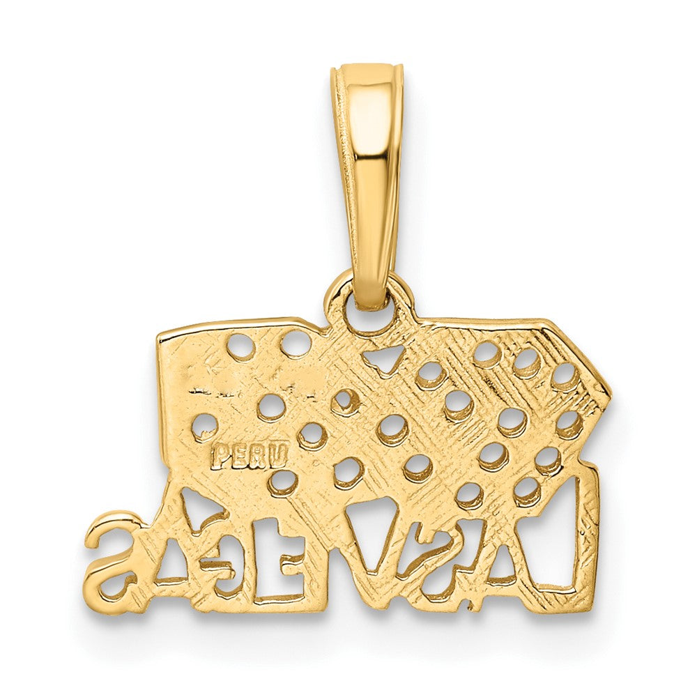 10k LAS VEGAS with Dice Pendant