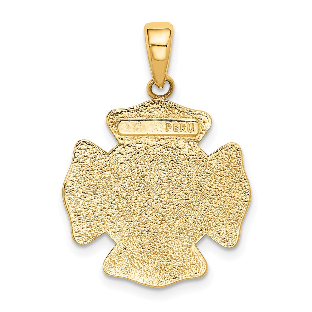 10k ST. FLORIAN PROTECT US / FD Fire Dept. Pendant
