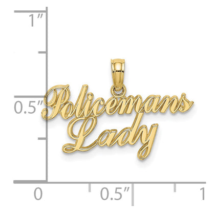 10k POLICEMAN'S LADY Script Charm