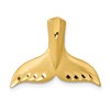 10K Diamond-cut Whale Tail Fits up to 2mm Regular/4mm Fancy Omega Slide
