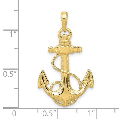 10K Anchor with Rope Pendant