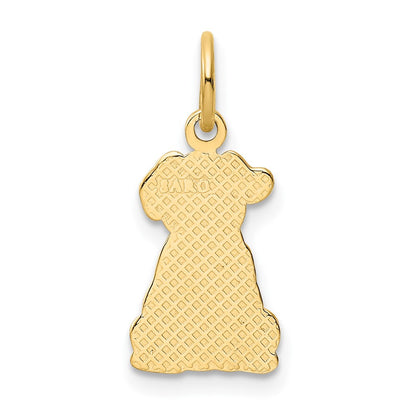 10k Puppy Dog Charm