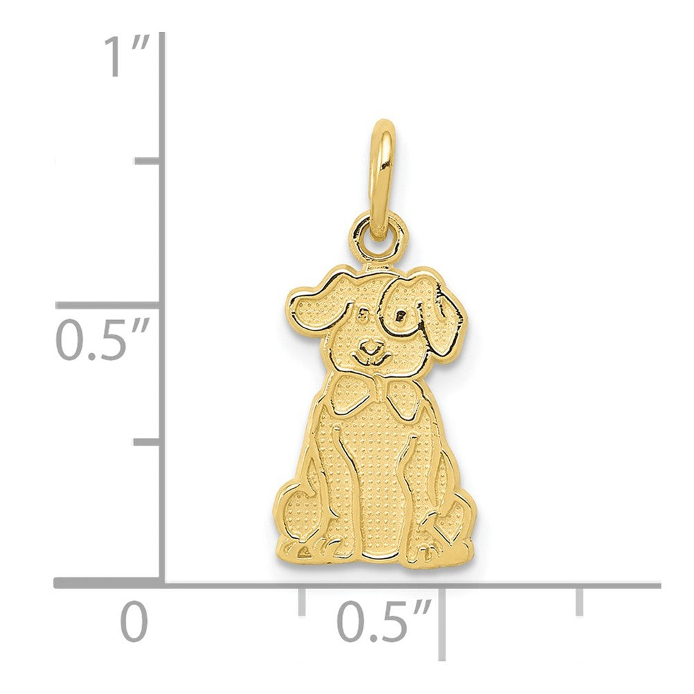 10k Puppy Dog Charm