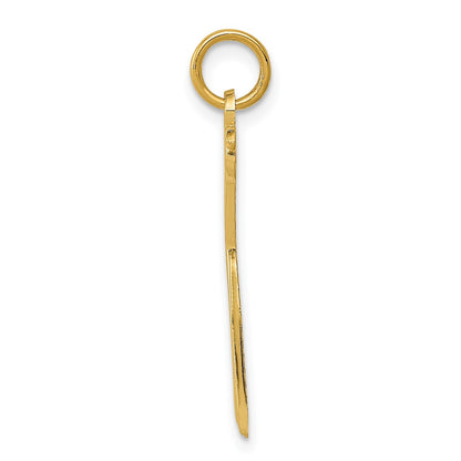10k Scissors Charm