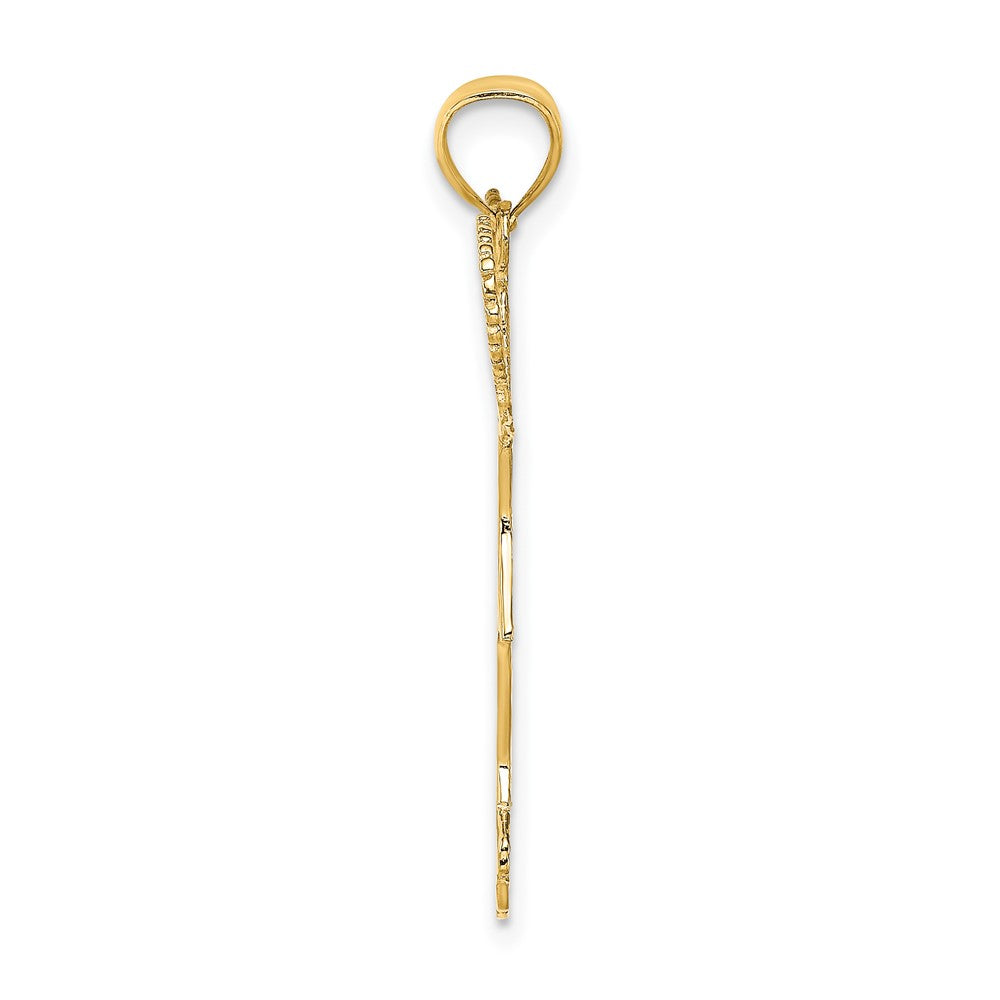 10k Cheerleader with Pom-Poms Charm