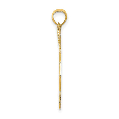 10k Cheerleader with Pom-Poms Charm